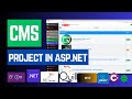 Building a CMS With ASP.NET MVC | Create Your Own Blog | MSSQL | EF | jQuery | AdminLTE | Quill JS