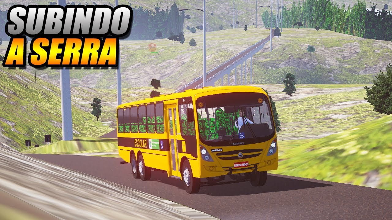 ONIBUS ESCOLAR NA LINHA DOS ATOLEIROS !!! PROTON BUS SIMULATOR