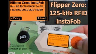 Flipper Zero: Low Frequency RFID - Adding InstaFob Protocol