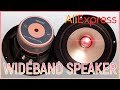 ТОПОВЫЕ широкополосные динамики с алиэкспресс WIDEBAND SPEAKER Akisui 5 распаковка, обзор, прослушка