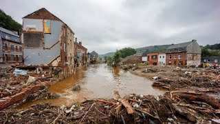 Мощный ШТОРМ в Германии и Бельгии