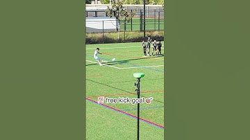 💯 MLS Next U13 free kick goal 🎯 #mlsnext #u13 #soccer #goals