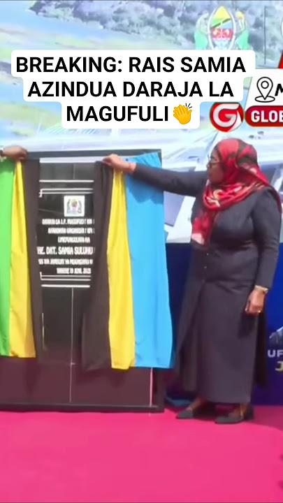 👏BREAKING: RAIS SAMIA AZINDUA DARAJA LA MAGUFULI - KIGONGO-BUSISI 👏🔥🙏 #breaking #globaltv #magufuli