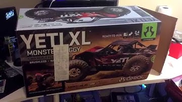 Axial Yeti XL 1/8 monster buggy unboxing/first impression