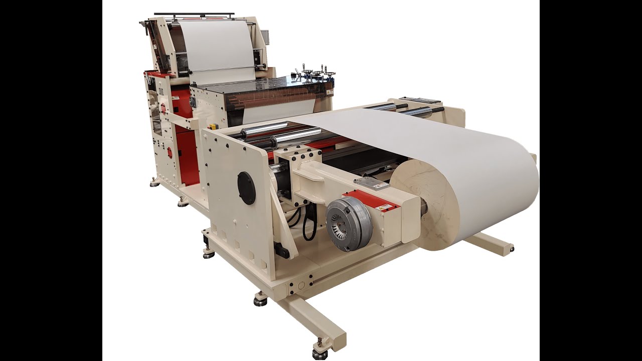 Blank Die Cutting Machine for Paper Cup - YouTube