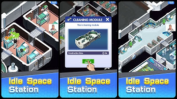 Idle Space Station Game Android Gameplay