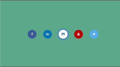 SOCIAL MEDIA ICONS AMAZING ANIMATION || HOVER EFFECTS || HTML & CSS