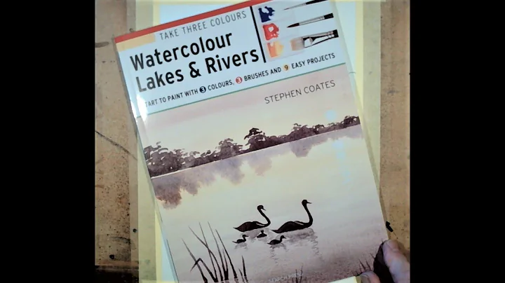 Wash demonstration from Take three colours   Lakes...