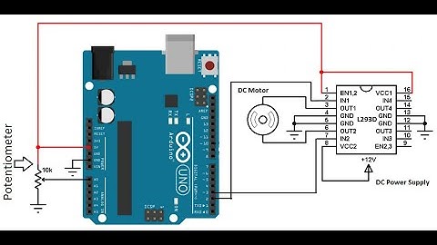 Tinkercad | DC Motor Speed Control | Tinkercad Projects | Potentiometer + Tinkercad + Speed Control