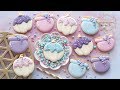 How to make Sprinkle Pumpkin & Pastel Cauldron Cookies ~ Sweet & simple cookie design