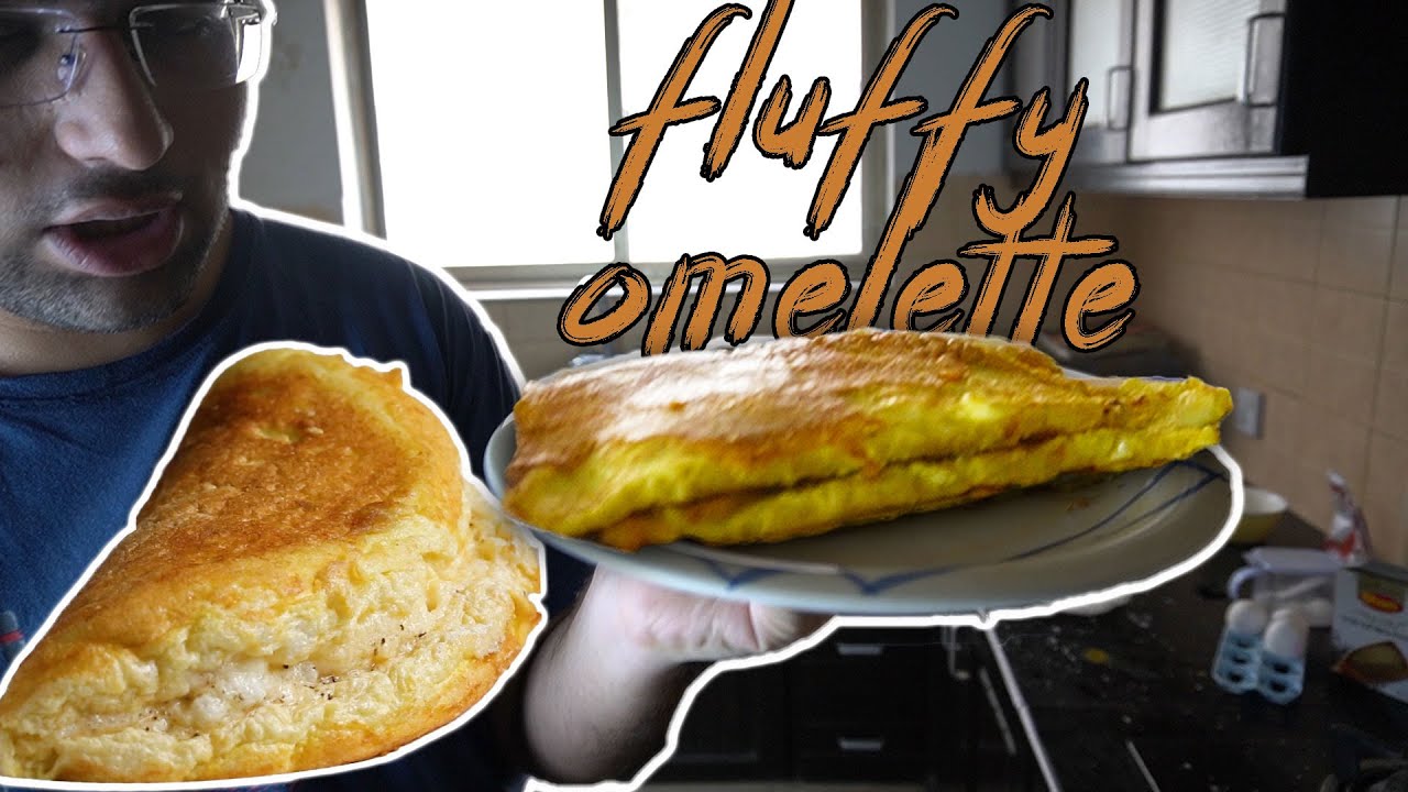 HOW to MAKE FLUFFY OMELETTE at HOME! - YouTube