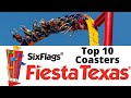 Top 10 Coasters at Six Flags Fiesta Texas