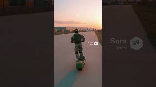 "The futuristic military hoverboard 'S1000-S' with twin duct fan technology unveiled." #military
