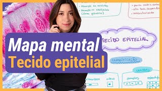 Faça um MAPA MENTAL junto comigo! TECIDO EPITELIAL