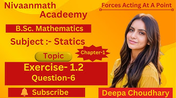 L-43||Statics B.Sc. 2nd Year||Nivaanmath Acadeemy|| B.Sc. Mathematics|| Mathematics||Statics