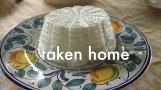 Making Ricotta in Umbria, Italy