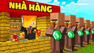 MÌNH MỞ NHÀ HÀNG ĐỒ ĂN TRONG MINECRAFT