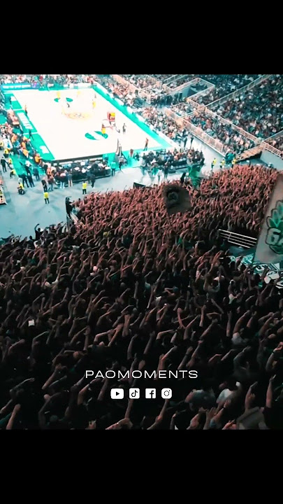 ☘️ ΒΕΡΟΣ ΑΘΗΝΑΙΟΣ (VIDEO MIX) ☘️ #panathinaikos #paobc #gate13 #panathinaikosbc