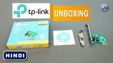 [HINDI] TP-LINK TG-3468 Gigabit PCI Express Network Adapter Unboxing | King Tutorials