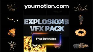 VFX Explosions Pack - Free Explosion Sim Elements (Ae, Pr, Dr, FCPX)