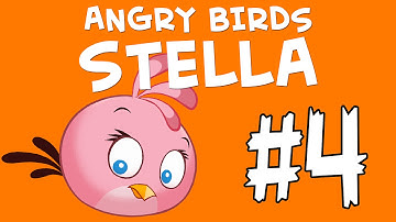 Angry Birds Stella Walkthrough - Episode 1, Level 4