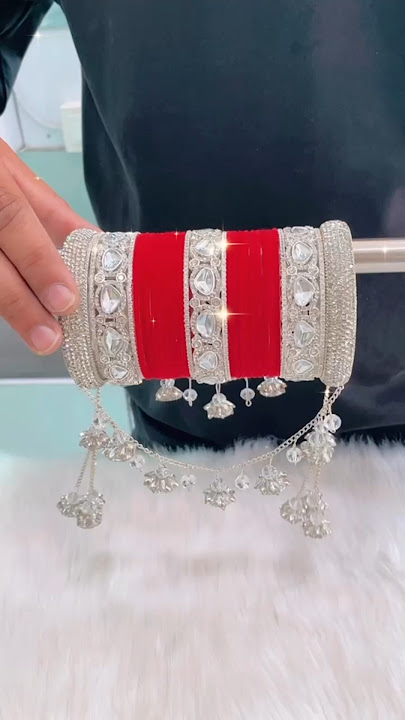 Latest bridal bangles design's 😍 #bangles #chooda #youtubeshorts #shortsfeed #shorts #reels #latest