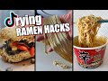Trying TikTok&#39;s MOST Viral Ramen Noodle Hacks // Part 1