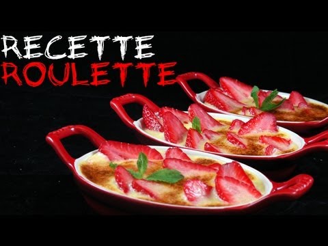 Sabayon aux fraises