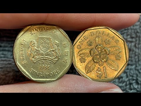 1988 Singapore 1 Dollar Coin • Values, Information, Mintage, History, and More