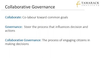 OTF Collective Action Webinar: Collaborative Governance