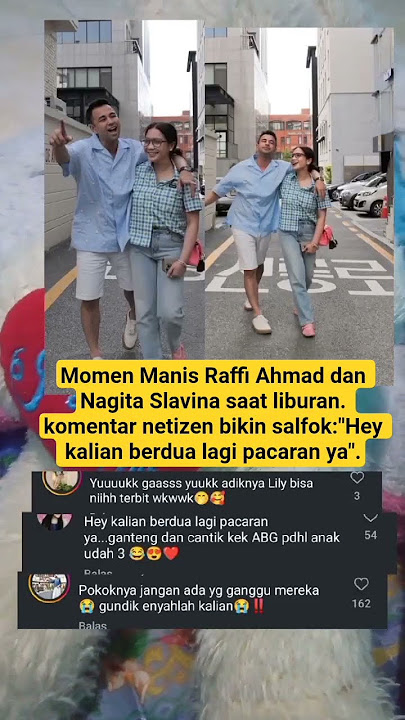 Momen Manis Raffi Ahmad dan Nagita Slavina saat liburan #trending #shorts #raffiahmad #netizen