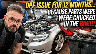 MERCEDES WITH A DPF ISSUE CAUSED BY SIMPLE MISTAKE CAUSED ME A HEADACHE!!!!