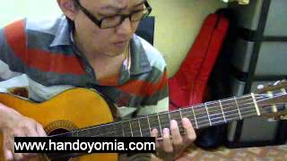 Video thumbnail of "Yesterday Once More - The Carpenters - Fingerstyle Guitar Solo"