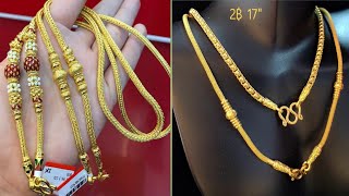 Latest 24 kt Gold Chain Designs with 