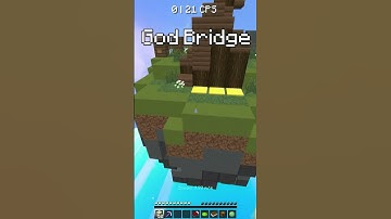 Best Bridging Methods Minecraft 💀😵😍