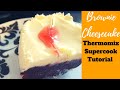 Thermomix Brownie Cheesecake Supercook Tutorial