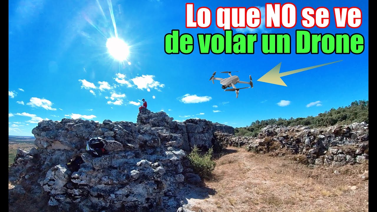 Lo que NO se ve de VOLAR un drone Mavic Air 2 - YouTube