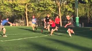 Davis threads the needle to Gudan for a point