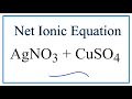 Net Ionic Equations and Charges
