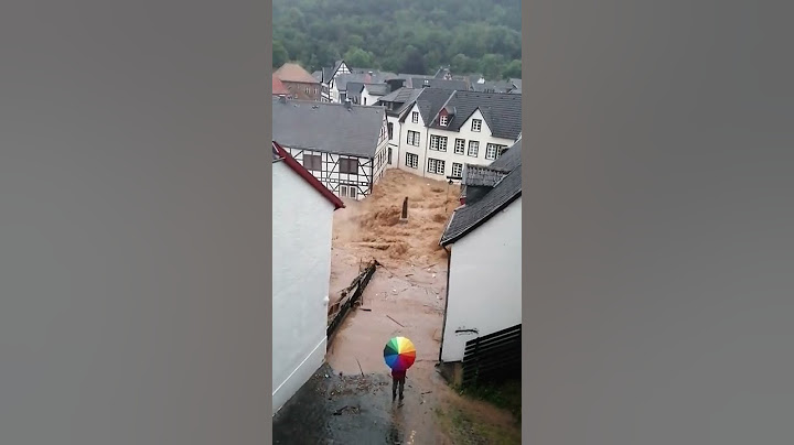 Bad Münstereifel, Hochwasser, Katastrophe, 14.07.21, Flutkatastrophe