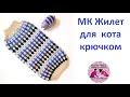 МК Вяжем крючком жилет для кота