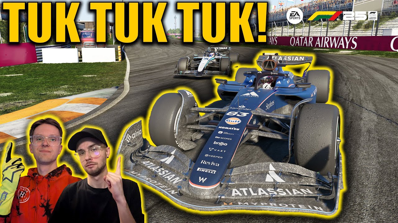 Atėjo lietus TUK TUK TUK!! - su.. Kruasanas! - F1 25