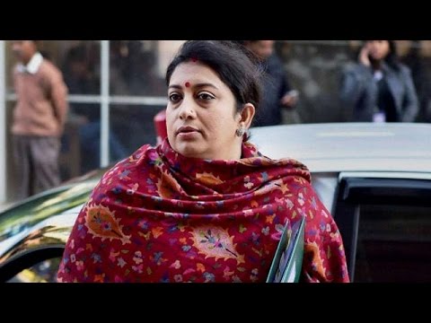 Wont Tolerate Nations Insult Says Smriti Irani Over Protest at JNU