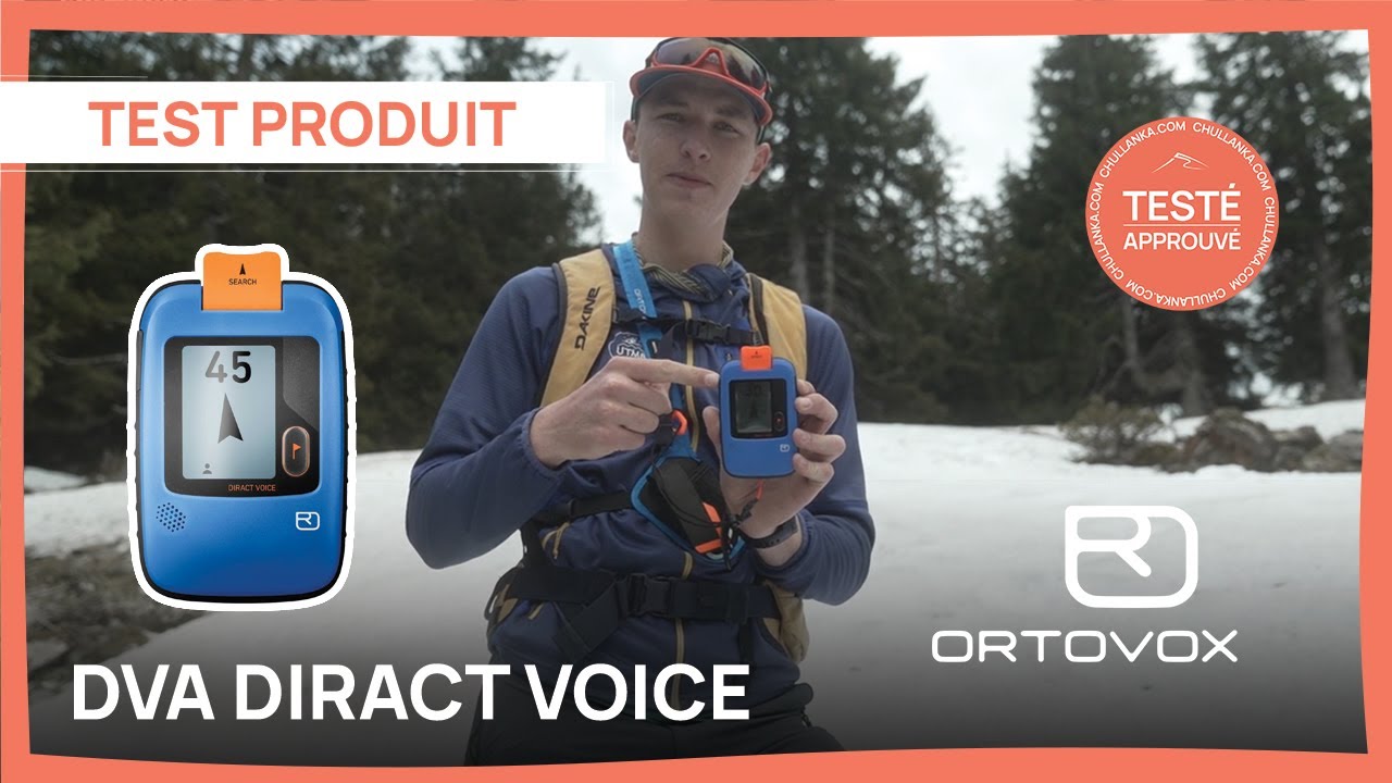 Sonde Avalanche Ortovox Direct Voice - Bleu Océan - Pour Alpinisme/Ski - Taille Unique