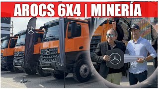 MercedesBenz Arocs: Entrega de 6 volquetes a 'Entrevías' | Divemotor