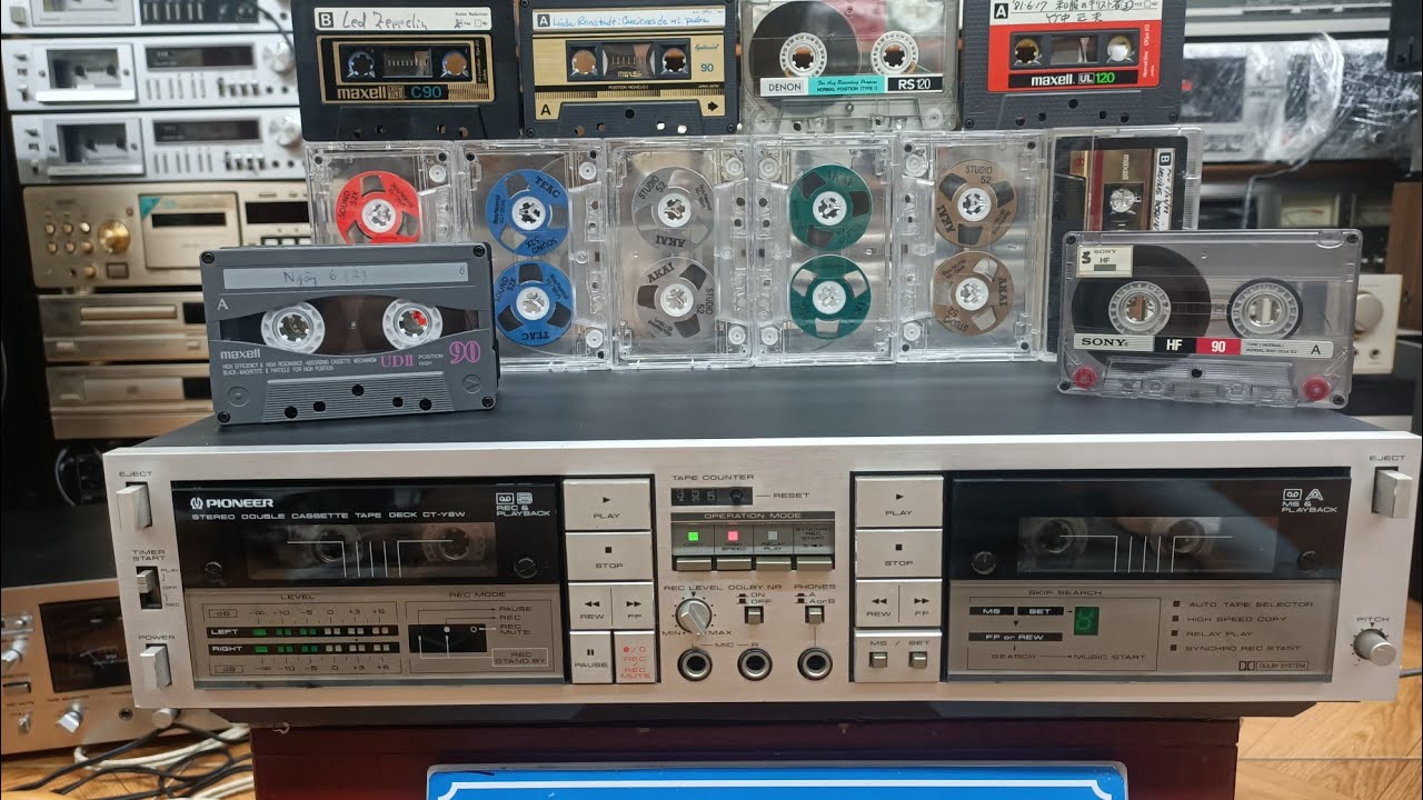 Tape Pioneer Ct 8W - YouTube