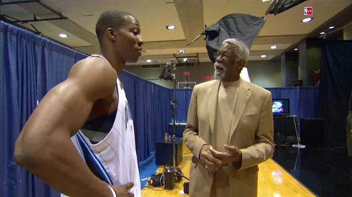 Dwight Howard wishes Bill Russell a Happy Birthday