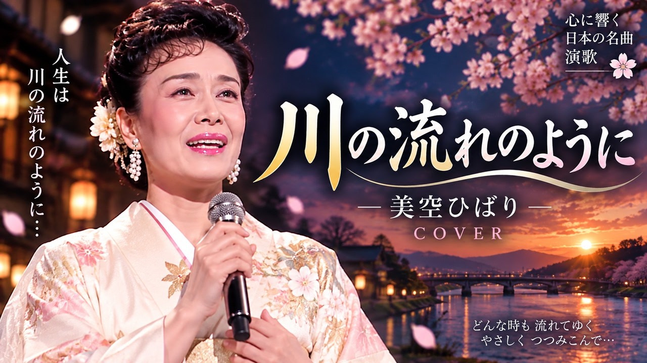 川の流れのように | 美空ひばり Cover｜女性ボーカルで聴く懐かしの