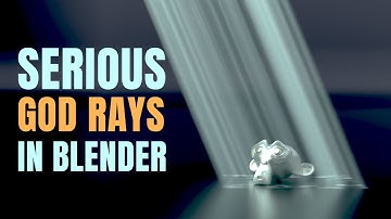 Secret to Easy God Rays in Blender  - Beginner Tutorial