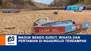 PONOROGO - Waduk Bendo Surut, Wisata Dan Pertanian Di Ngadirojo Terdampak
